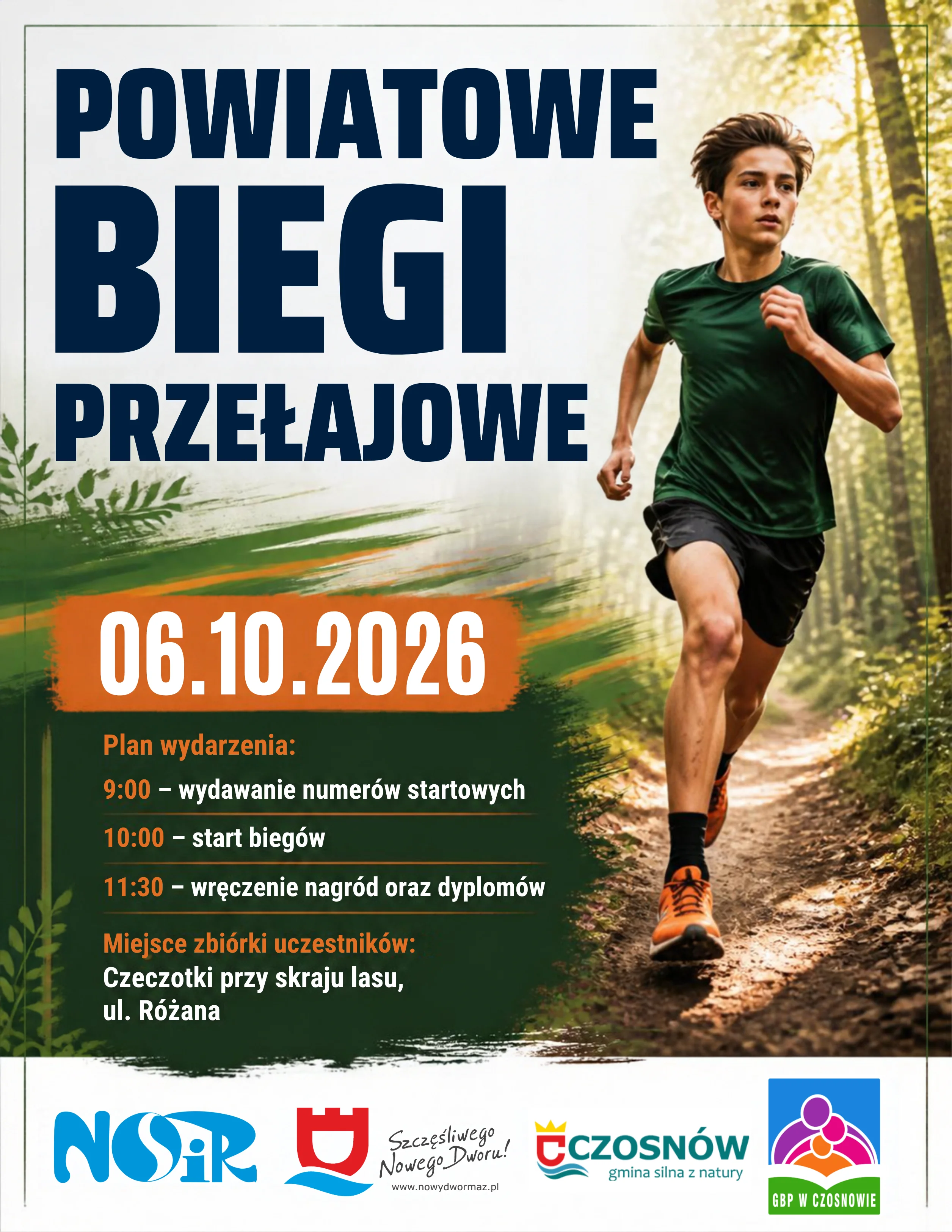 powiatowe biegi przełajowe