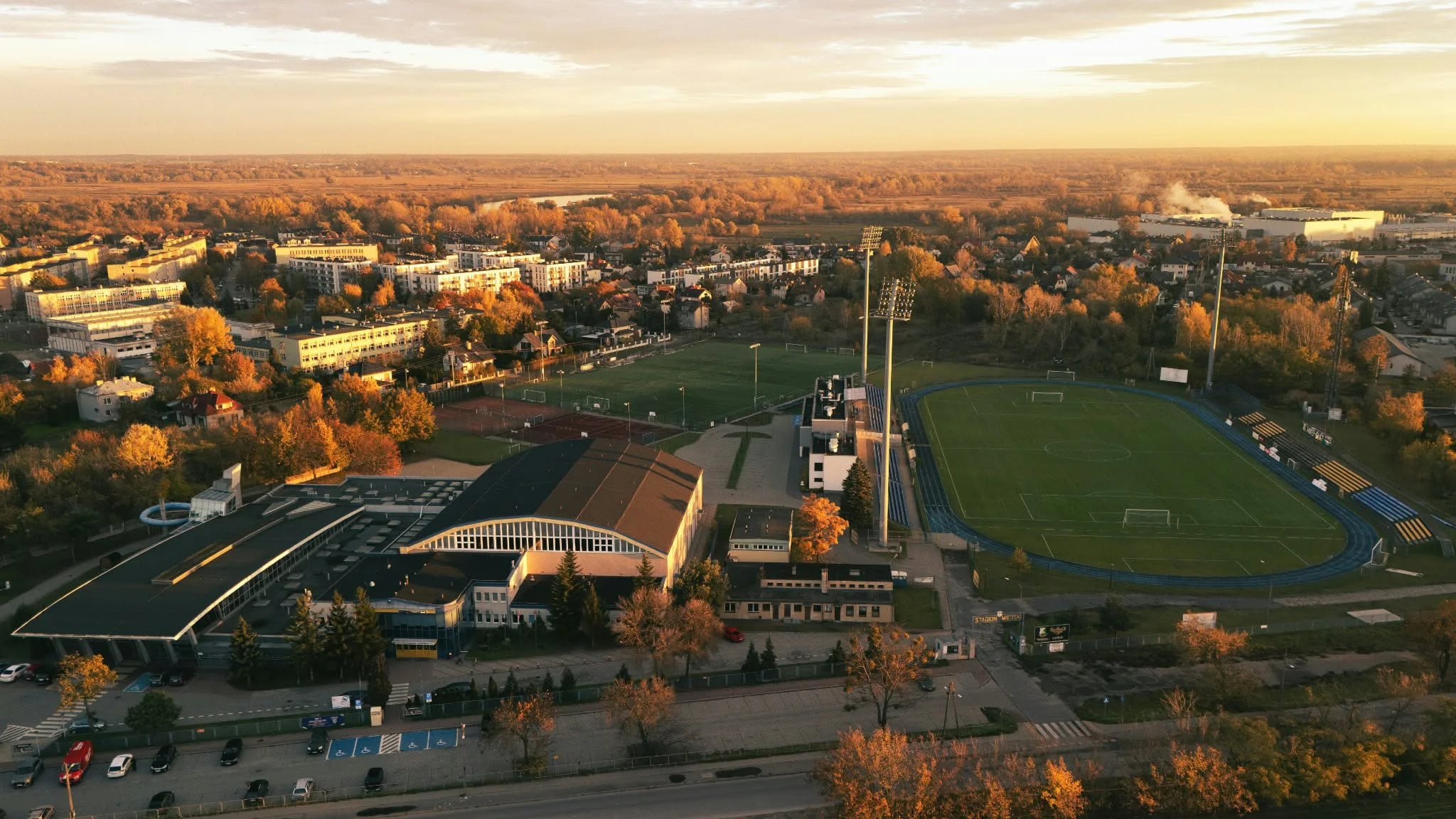 zdjęcie obiektów NOSIR z drona
