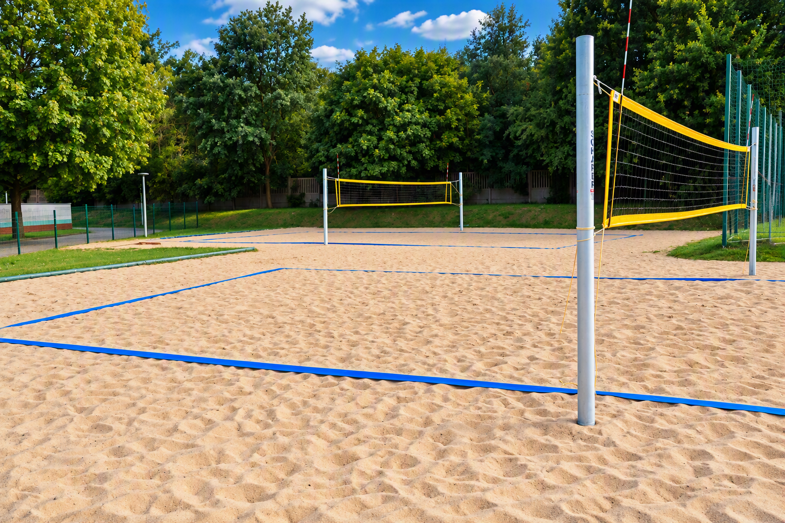 Boisko do siatkówki plażowej